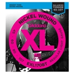Daddario   EXL170BT  Nickel Electric Bass Strings, Balanced Tension, Light 45-107