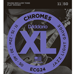 Daddario   ECG24  Jazz Lite Chromes