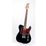 Nashville Guitar Works   NGW125BK  Single Cut T-type, Black - Maple Fingerboard