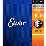 Elixir   12027  Custom Light Electric Nickel Wound, Nanoweb Strings