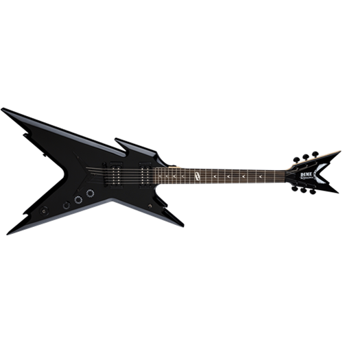 Dean RZR DB CBK NC Razorback Dimebag Guitar, Rosewood Fretboard