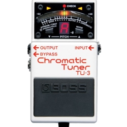 Boss   TU3  Chromatic Pedal Guitar/Bass Tuner