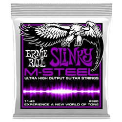 Ernie Ball   2920  M-Steel Power Slinkys Electric Strings