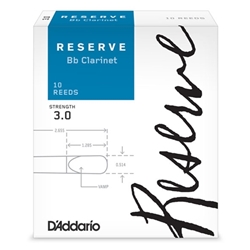 Rico   DCR1030  Reserve Clarinet #3 10 Box