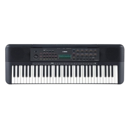 Yamaha   PSRE273  61 Keys, 32 Note Poly, 401 Voices, 143 Styles, Smart Chord, Quiz mode, Sus Pedal Jack, battery capable (6xAA's)