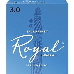 Rico Royal   10RRC3  Royal Clarinet Reeds #3 10 box