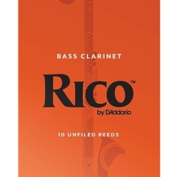 Rico   10RBC25  Bass Clarinet  Reeds #2.5 10 box