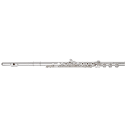 Amadeus   AF780SEBO  Sterling Silver Open Hole Flute with Split E