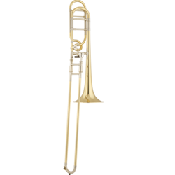 Shires   TBQ30YR  Q Series Trombone with Rotor "F" Attachement, Yellow Brass Bell